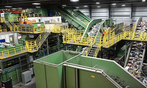 Nhà máy phân loại rác lớn nhất nước Mỹ