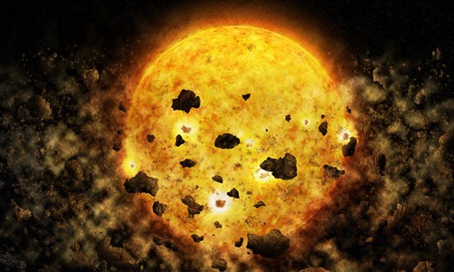 Ngôi sao "ăn thịt" hành tinh cách Trái Đất 450 năm ánh sáng
