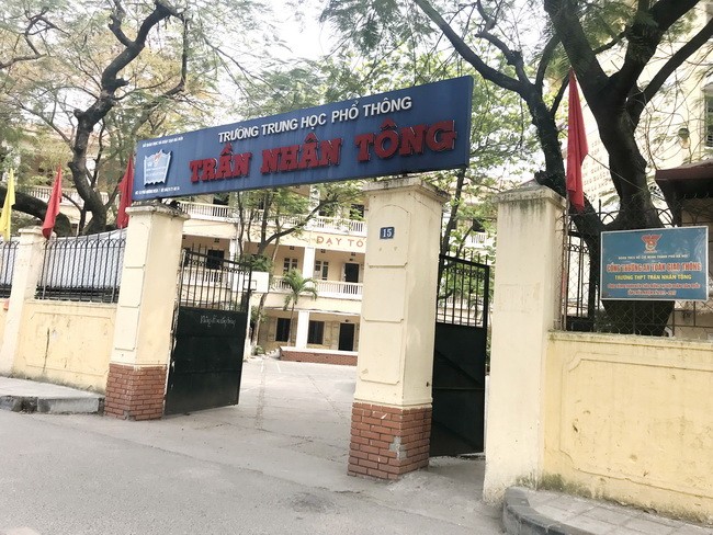 Toàn bộ học sinh Trường THPT Trần Nhân Tông đã di dời sang địa điểm mới