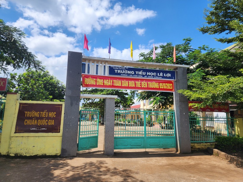 Trường tiểu học Lê Lợi, huyện Buôn Đôn - Ảnh: TT. ảnh 1