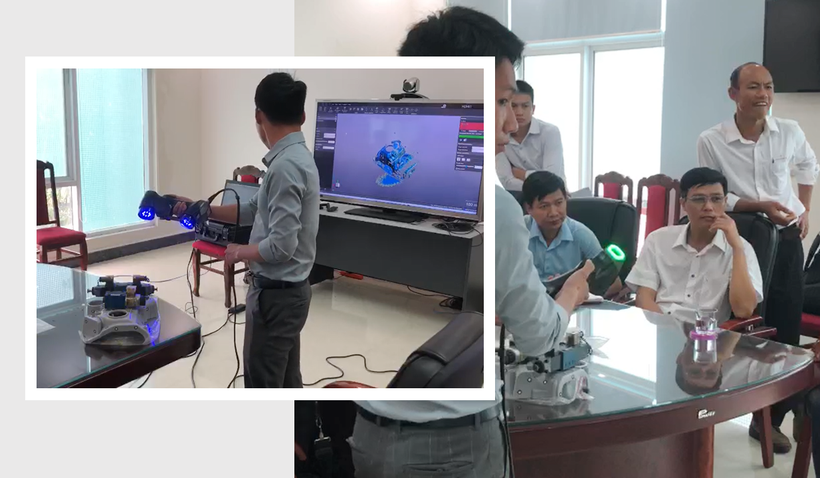 Công ty Thủy điện Quảng Trị tổ chức hội thảo về công nghệ scan 3D.