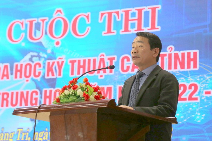 Hơn 100 đề tài của học sinh Quảng Trị tham gia thi Khoa học kỹ thuật cấp tỉnh  ảnh 3