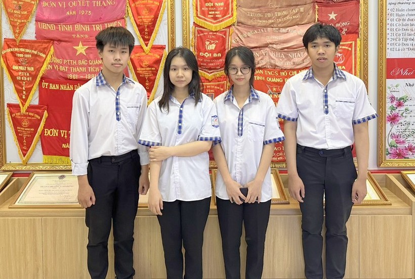 Học sinh Trường THPT Lương Thế Vinh thi HSG đạt thành tích cao ảnh 1