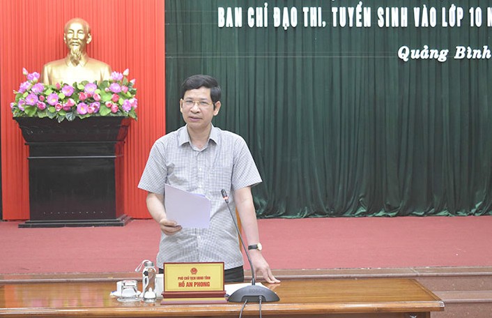 Tạo thuận lợi nhất cho thí sinh Quảng Bình dự thi tốt nghiệp THPT ảnh 2