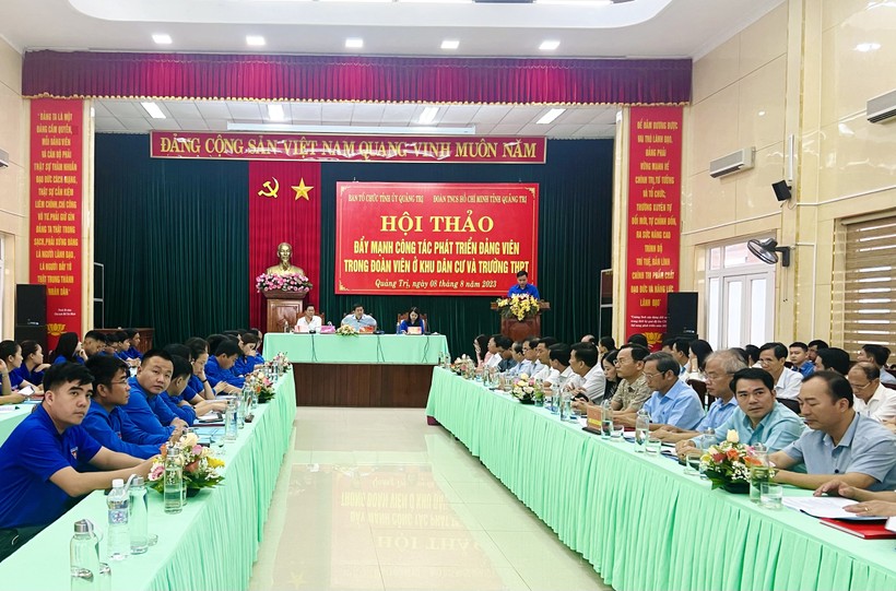 Nhân rộng mô hình 'Đảng viên tuổi 18' trong các trường THPT ở Quảng Trị ảnh 1