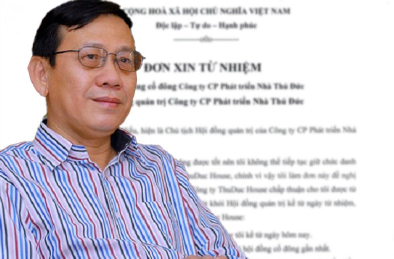 Ông Lê Chí Hiếu từ nhiệm Chủ tịch HĐQT ThuDuc House.