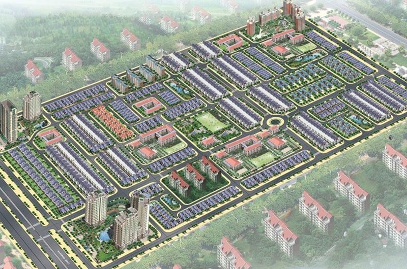 Phối cảnh dự án Khu dân cư Long Tân - Phú Thạnh (huyện Nhơn Trạch, tỉnh Đồng Nai).