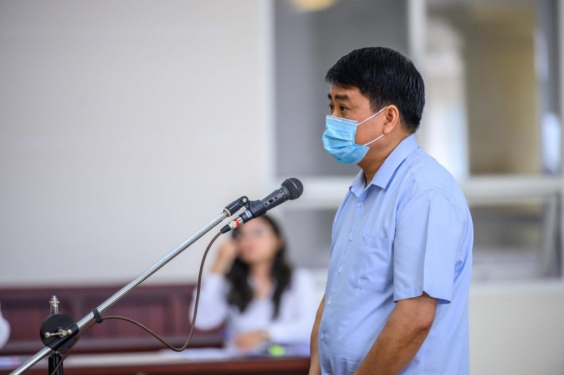 Ông Nguyễn Đức Chung tại phiên tòa phúc thẩm.