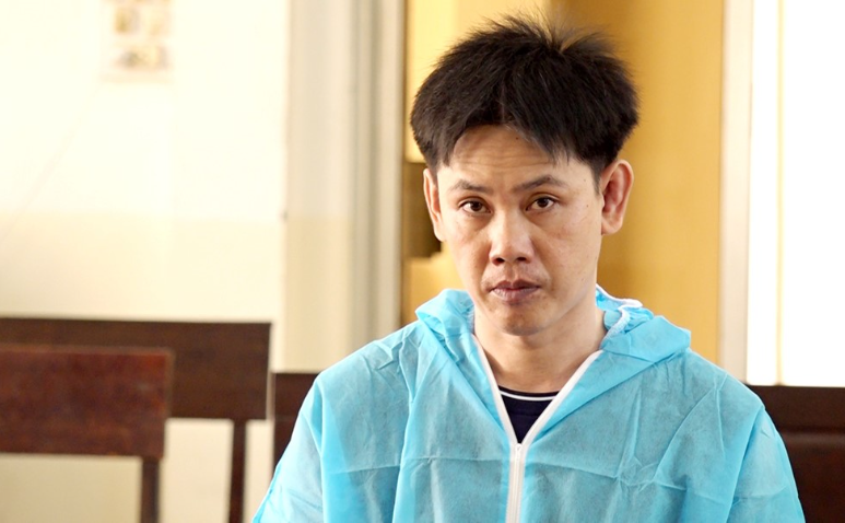 Nguyễn Bảo Đảo tại phiên tòa xét xử.