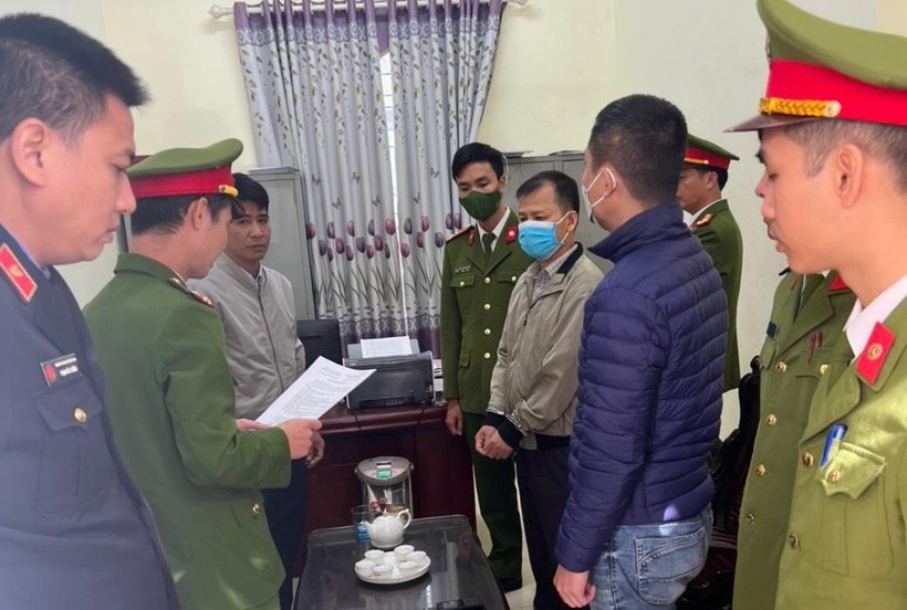 Cơ quan công an thi hành các biện pháp tố tụng đối với Trương Văn Tư.