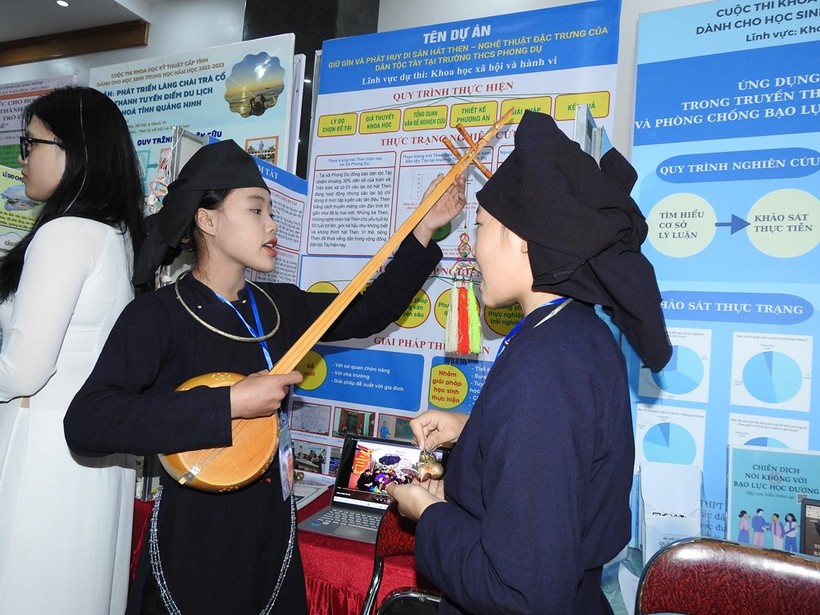 50 dự án đạt giải Cuộc thi Khoa học kỹ thuật học sinh trung học Quảng Ninh ảnh 6