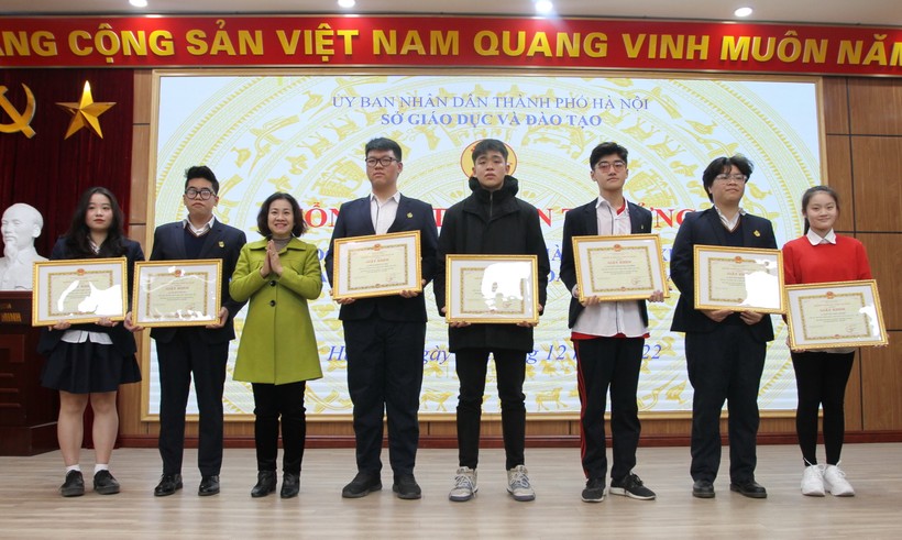 Hà Nội khen thưởng thành tích nhất toàn đoàn Hội thi Giai điệu tuổi hồng 2022 ảnh 3