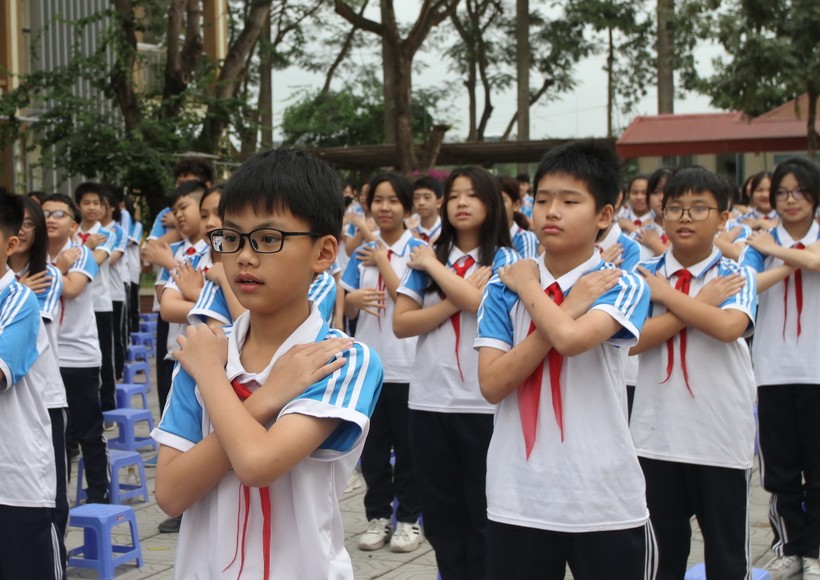Lan tỏa phong trào xanh hóa trường học tại Hà Nội ảnh 1