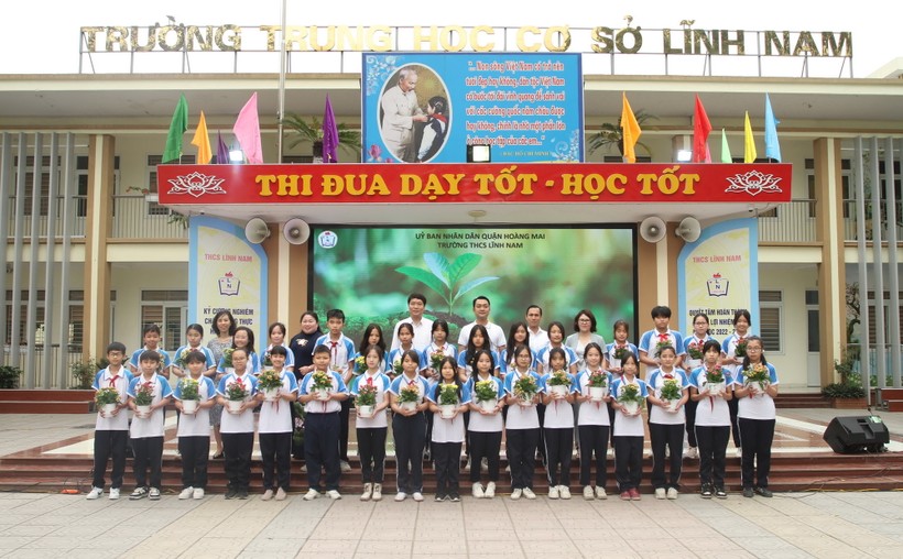 Lan tỏa phong trào xanh hóa trường học tại Hà Nội ảnh 3