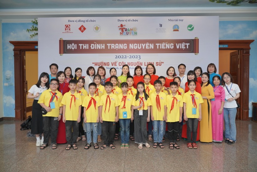 Trao giải cuộc thi Trạng nguyên Tiếng Việt năm 2023 ảnh 1
