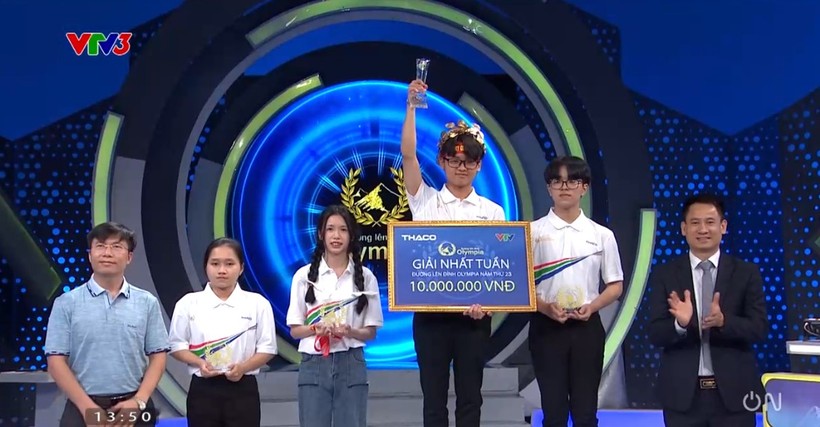 Nguyễn Duy Minh giành vòng nguyệt quế Olympia.