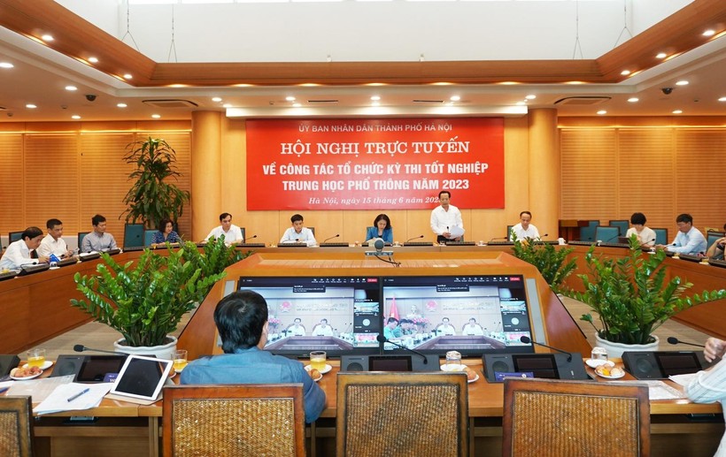 Hà Nội bảo đảm đầy đủ điều kiện tổ chức kỳ thi tốt nghiệp THPT ảnh 1