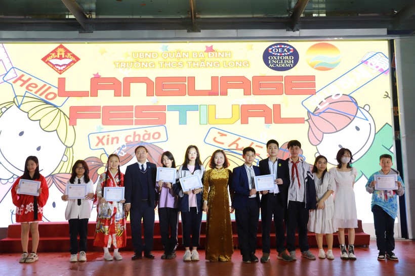 Hơn 1.500 học sinh Thăng Long tranh tài tại Lễ hội ngôn ngữ ảnh 2