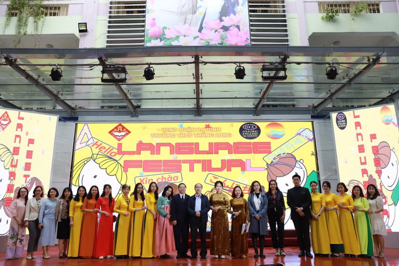 Hơn 1.500 học sinh Thăng Long tranh tài tại Lễ hội ngôn ngữ ảnh 1