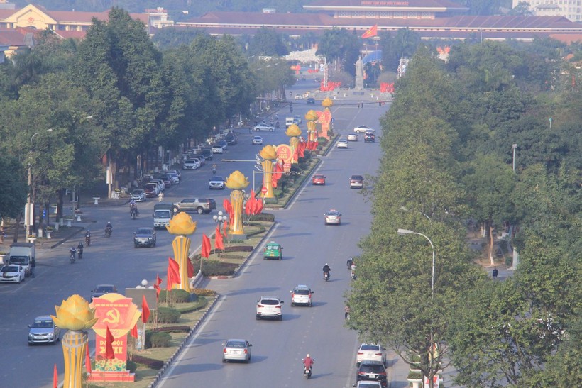 Một góc đường phố Bắc Ninh.
