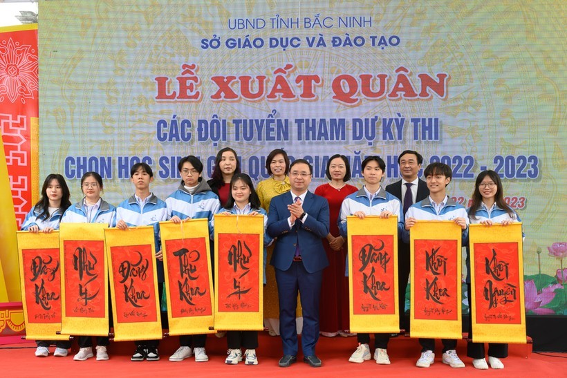 15 học sinh Bắc Ninh dự vòng 2 chọn đội tuyển Olympic quốc tế ảnh 1