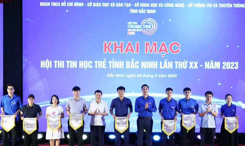 Hơn 130 thí sinh tranh tài Hội thi Tin học trẻ tỉnh Bắc Ninh ảnh 1