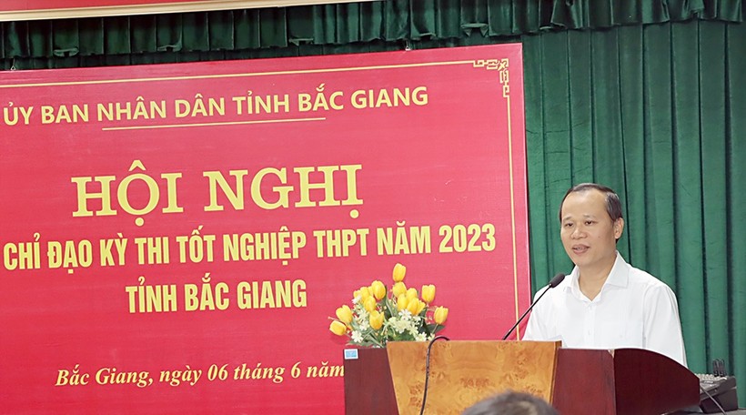Bắc Giang sẵn sàng các phương án cho kỳ thi tốt nghiệp THPT