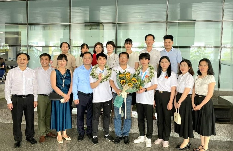 Bắc Ninh chúc mừng học sinh đoạt huy chương Olympic Hóa học ảnh 1