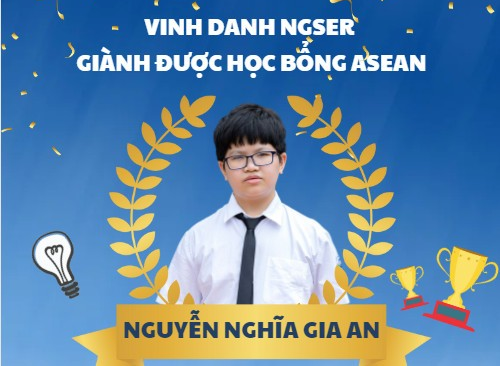 Nguyễn Nghĩa Gia An lớp 9G0.