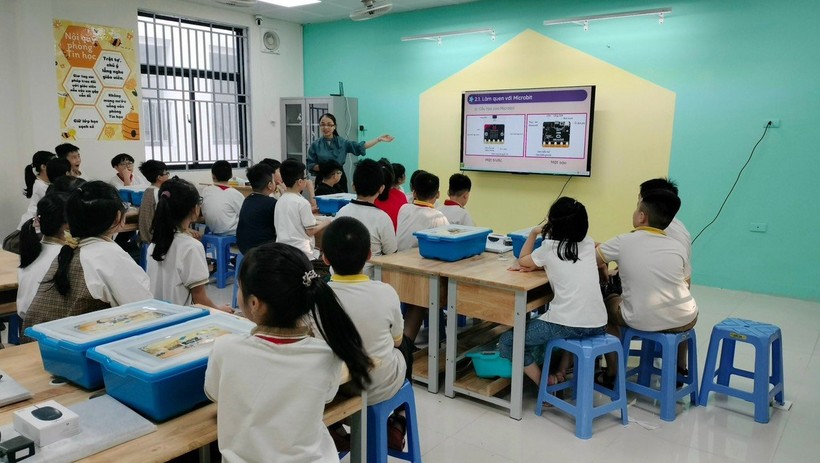 Trường Tiểu học Văn Chương triển khai hiệu quả thí điểm giáo dục STEM trong năm học 2022 -2023. ảnh 4
