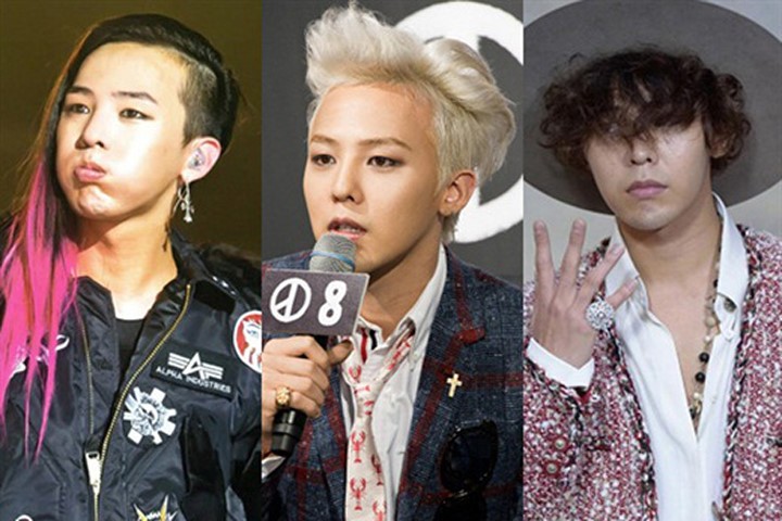8 kiểu tóc để đời của G-Dragon 