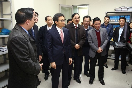 Phó Thủ tướng Vũ Đức Đam đã có buổi gặp gỡ các cán bộ, giảng viên Đại học Thái Nguyên.