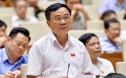 Đại biểu Mai Sỹ Diến - đoàn Thanh Hoá