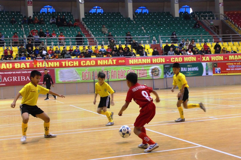 Khai mạc Giải Bóng đá Hội Khỏe Phù Đổng học sinh tiểu học lần thứ X năm 2021 được diễn ra tháng 1/2021.