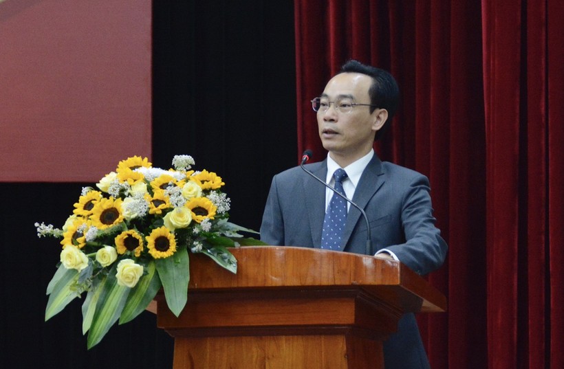 Thứ trưởng Hoàng Minh Sơn phát biểu tại Hội nghị