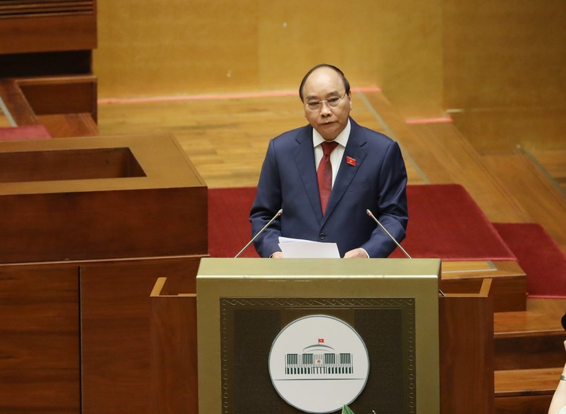 Chủ tịch nước Nguyễn Xuân Phúc: phát biểu nhậm chức trước Quốc hội