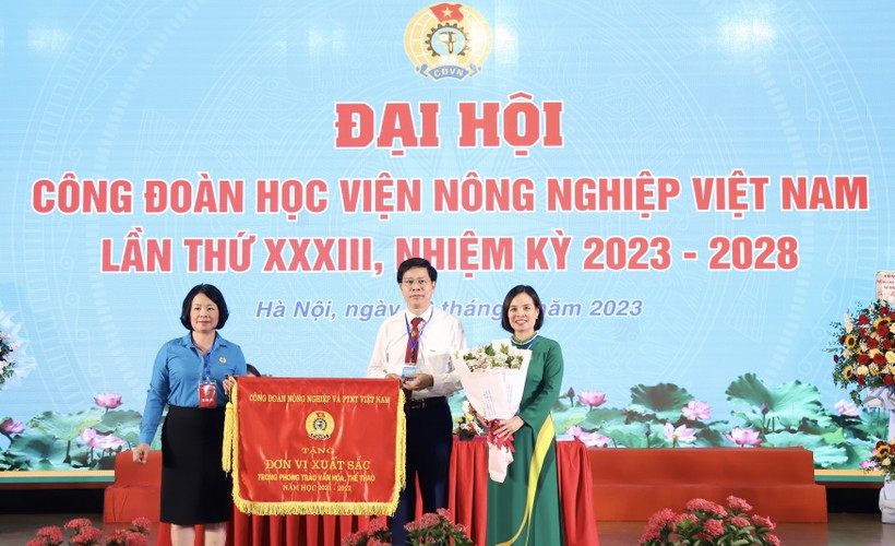 Đại hội Công đoàn Học viện Nông nghiệp Việt Nam lần thứ 33 ảnh 3