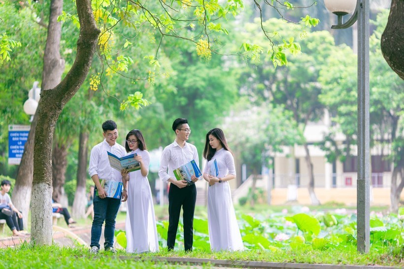 Sinh viên Học viện Nông nghiệp Việt Nam.