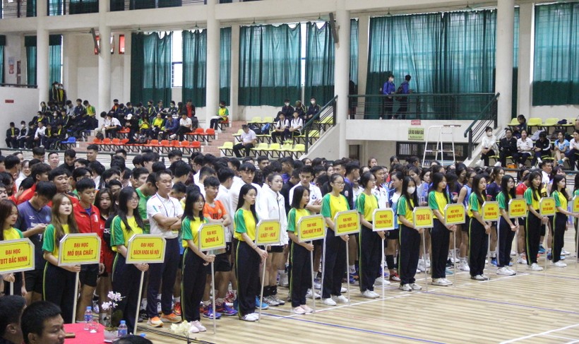Các đội tham gia Vòng chung kết Giải bóng chuyền sinh viên toàn quốc năm 2023.