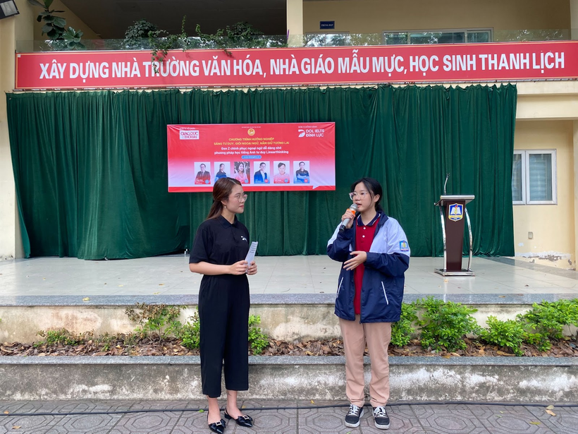 Học sinh trường THPT Nguyễn Gia Thiều hào hứng với Linearthinking ảnh 2