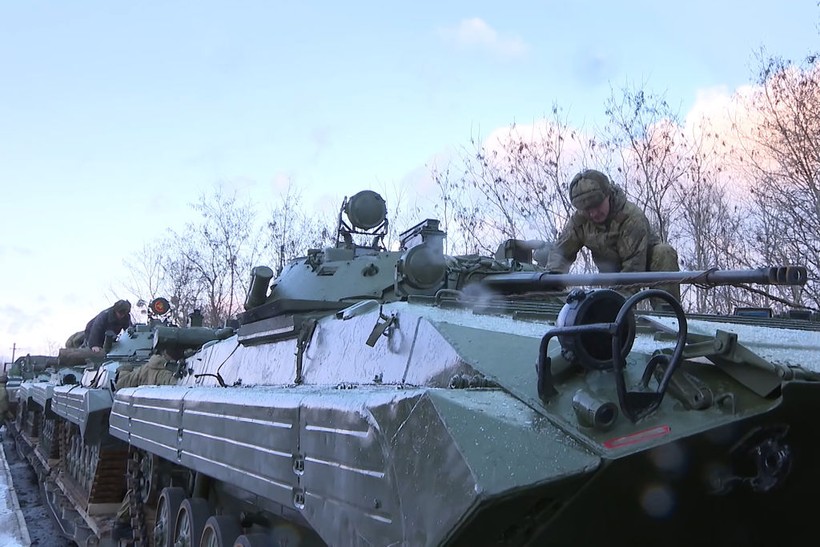 Quân đội Nga bắt đầu rời khỏi lãnh thổ Belarus