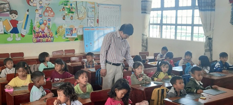 Lâm Đồng tăng cường tiếng Việt cho học sinh DTTS ảnh 1