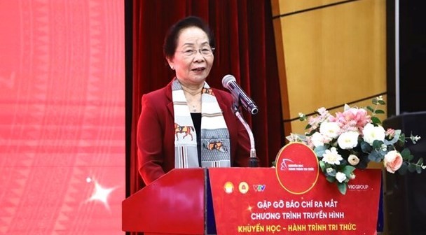 GS.TS Nguyễn Thị Doan - Chủ tịch Hội Khuyến học Việt Nam. ảnh 1