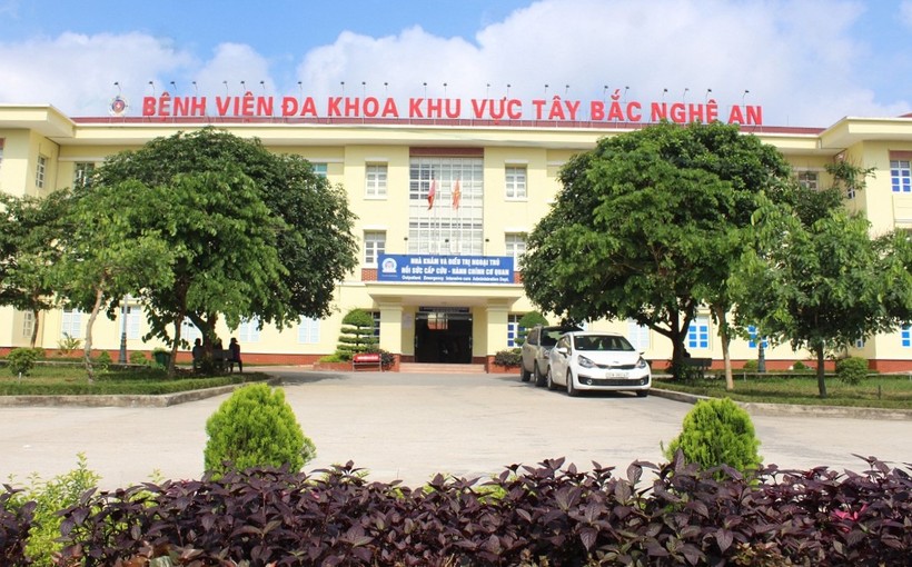Bệnh viện Đa khoa khu vực Tây Bắc Nghệ An.