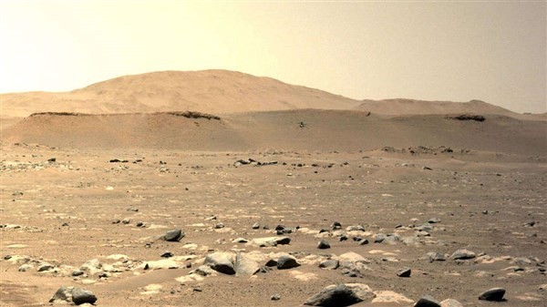 Bề mặt khắc nghiệt của sao Hỏa.