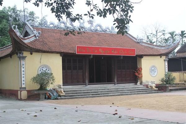  Đền thờ tiến sĩ của làng Yên Ninh.