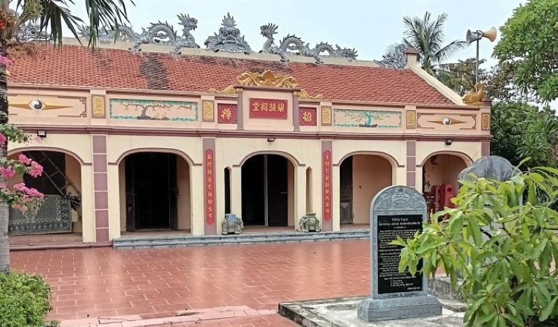 Đền thờ Lương Đắc Bằng tại Hoằng Hoá.
