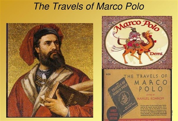 Quyển sách nổi tiếng của Marco Polo.