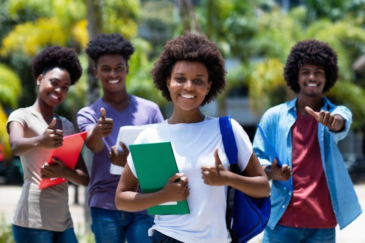 Sinh viên Nigeria theo học tại Canada.