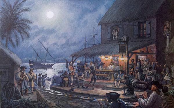 Nửa cuối thế kỷ XVII, Port Royal đầy rẫy hải tặc được cấp quyền công dân.